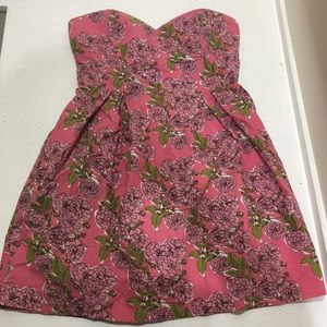 Pretty pink floral dress
